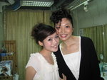 with Super Tall pretty model~