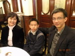 Viviam Kwok and her dear son & husband