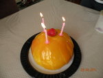 Mango musse cake