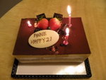 To celebrate Annie's belated 21st Birthday
