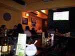 The dinning area