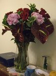 林太太Syria 收到下屬送來一束very pretty flowers