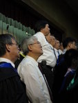 鍾戚秋(銳74 , 現任青中訓導主任) 鄺明熹 (元65)