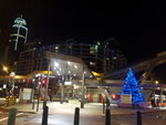 Night scenery taken outside the Vauxhall Rail Station