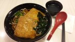 台中第一(午)餐在三越商場，豆干喬麥麵，好吃。