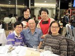 誠(70)吳玉儀、敬(69)何秀芳、林總、奮(73)何小馨、誠(70)聞霞飛