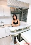 開放式廚房建吧?，與飯廳結合，增加視覺空間