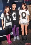 （左起）唐素琪、梁漢文和鄧麗欣同屬金牌大風的人，三人自然要為側田的打架事件作回應