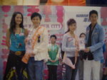 Leon Tang won the champions of this Flare@harbour City Model Competition.