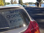 We gone home