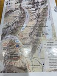 Hiking Map @ Mount Cook