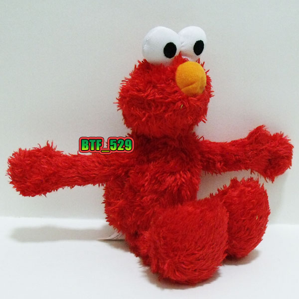 Plush Elmo and Ernie - New Sesame Street Plush Doll Figure