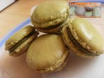 綠茶macaron夾綠茶吉士
