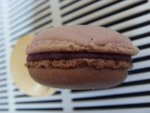香芋x朱古力macaron夾香芋吉士