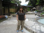Area of hot spring