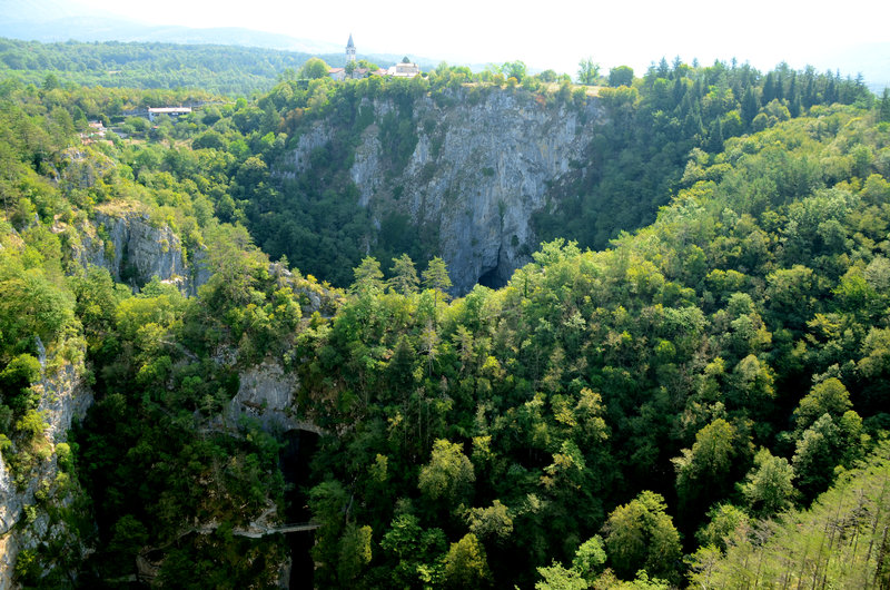 Skocjan cave Karst Region Slovenia