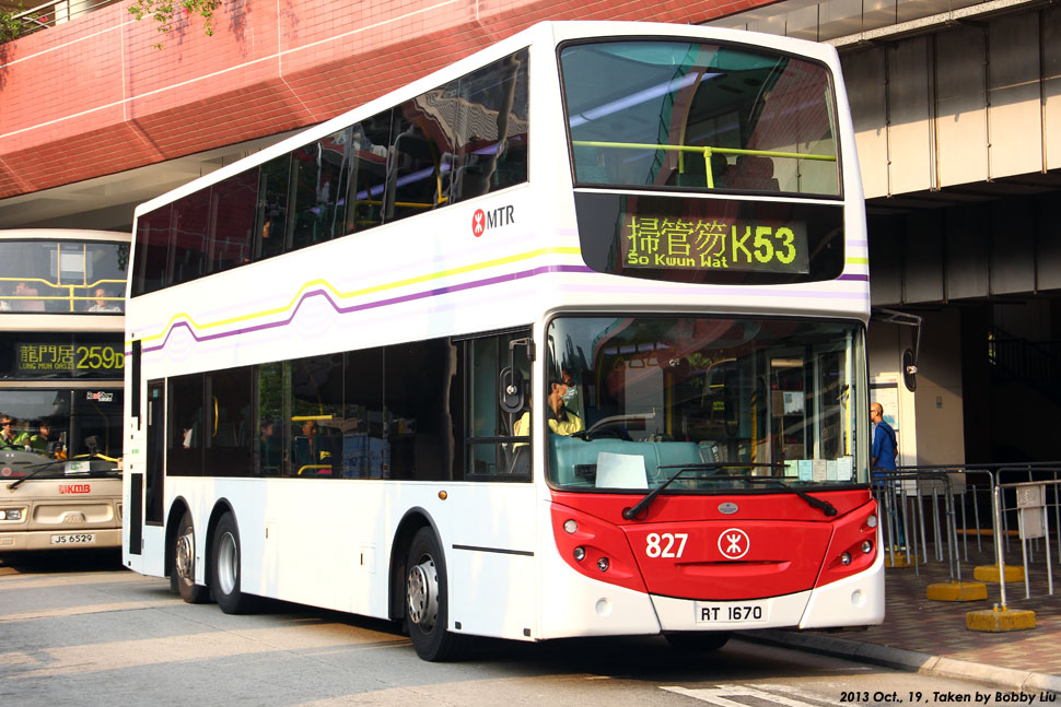 MTR Bus Trident Enviro500 11.3m :: 55 -- fotop.net photo sharing network