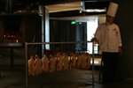 I really like how the ducks are displayed in a row