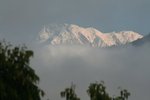 glimpse of mountain