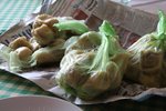 the 120 momos (for seven of us)
