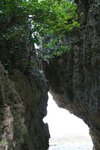 This is a kissing stone!