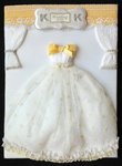 結婚證書套66 ($450+頂部做公主造型加$50+內頁左轉為頁面造型加$50)