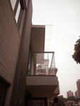 天台淨玻璃雨檔