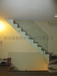 西貢蠔涌新村樓梯玻璃不銹鋼扶手工程 (15)