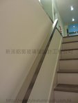 西貢蠔涌新村樓梯玻璃不銹鋼扶手工程 (5)