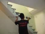 西貢蠔涌新村樓梯玻璃扶手工程 (9)