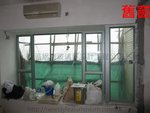 尖沙嘴港景峰綠色鋁窗 (2)