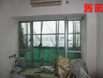 尖沙嘴港景峰綠色鋁窗 (3)
