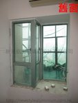 尖沙嘴港景峰綠色鋁窗 (6)