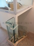九龍塘安域道珏堡樓梯玻璃扶手工程 (10)