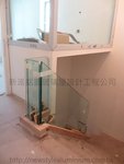 九龍塘安域道珏堡樓梯玻璃扶手工程 (13)