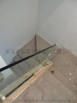 九龍塘安域道珏堡樓梯玻璃扶手工程 (15)