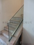 九龍塘安域道珏堡樓梯玻璃扶手工程 (17)