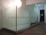 上環皇后大道西樓梯玻璃扶手工程 (16)