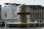 Day01110 water fountain in St. Peters Basilica