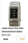 Rado Jubilee Quartz Men with Diamond Bezel option
01