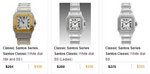 Cartier Classic Santos Series Santos Classic
01
