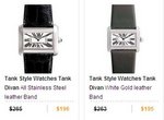 Cartier Tank Style Watches Tank Divan
01