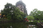 桂林四大名池之一的月牙池蕩樣于山腳,青山碧水,相映成趣,為桂林古八景之一.
20150519114612_IMG_7215