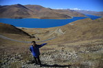 羊湖是喜馬拉雅山北麓最大的內陸湖泊,湖光山色之美冠絶藏南.
IMG_9815