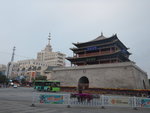 張掖鐘鼓樓為三層木構塔形,是中國民族形式的傳統建築.
DSCN6973