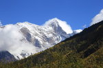 南迦巴瓦峰是世界第十五高峰,主峰7782米,有'冰山之父'美譽.終年積雪,常年雲遮霧繞,真身不輕易為人所見.IMG_0207