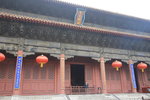 天貺殿是岱庙中最大的建築,北京紫禁城的太和殿,泰安岱庙的天貺殿和曲阜孔庙的大成殿,即民眾口中"無事不登三寶殿"的三寶殿. 
IMG_4271