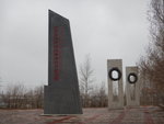 紀念碑與紀念園尚有一段距離,因太大風夾着雪身都濕晒,便取消行程吧.
DSCN3559