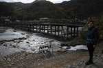 渡月橋的名稱是謙倉時代龜山上皇行幸時,看到月亮像是走過橋一般而得來.
IMG_8768