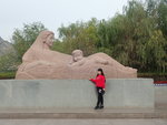 全國諸多表現中華民族的母親河--黃河的塑藝術品中最漂亮的一尊.PA104715
